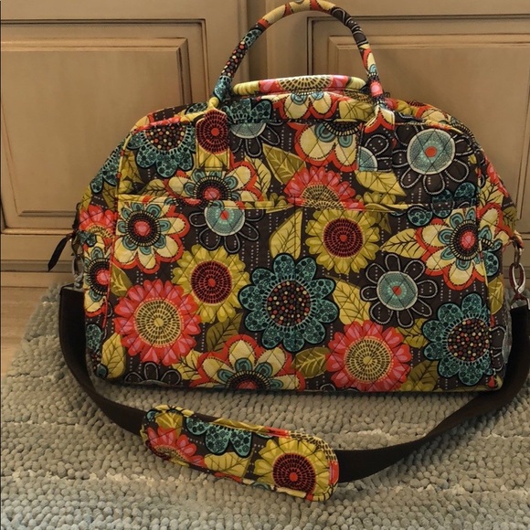 Vera Bradley Handbags - Vera Bradley Disney Flower Shower-Rare Weekender